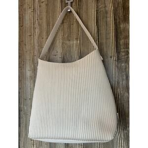 Vivaia The Zipper Tote Gabriella‎ Cream Ivory Beach Bag Eco Friendly Minimalist